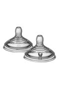 Tommee Tippee Biberon Emziği Natural 3 Ay+ Biberon Emziği Orta Akış 2 li