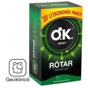 Okey Rötar Prezervatif 20 li
