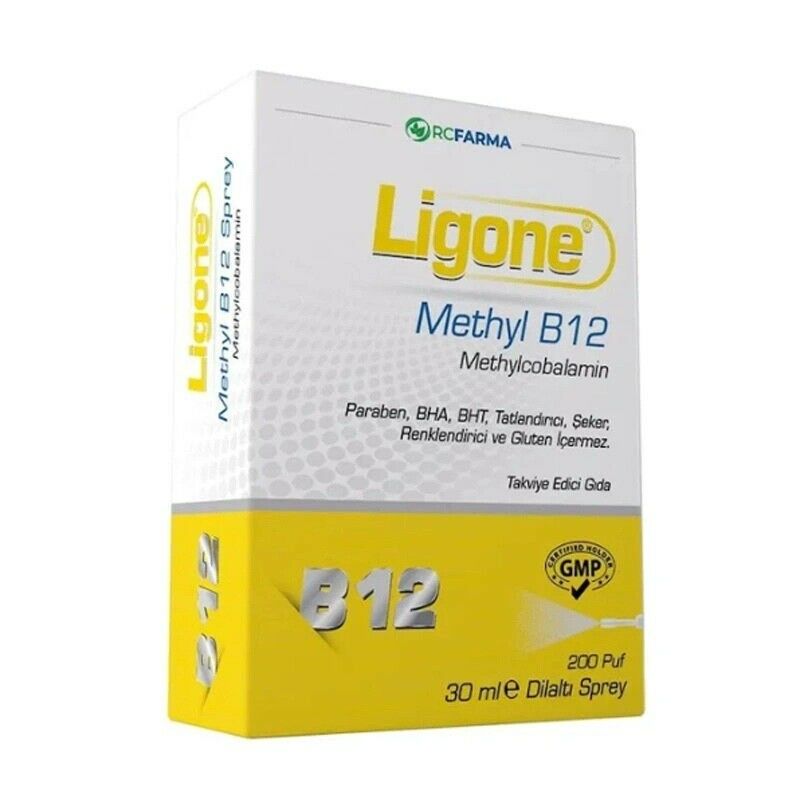 Ligone Methyl B12 Dilaltı Sprey 2 x 20 ML