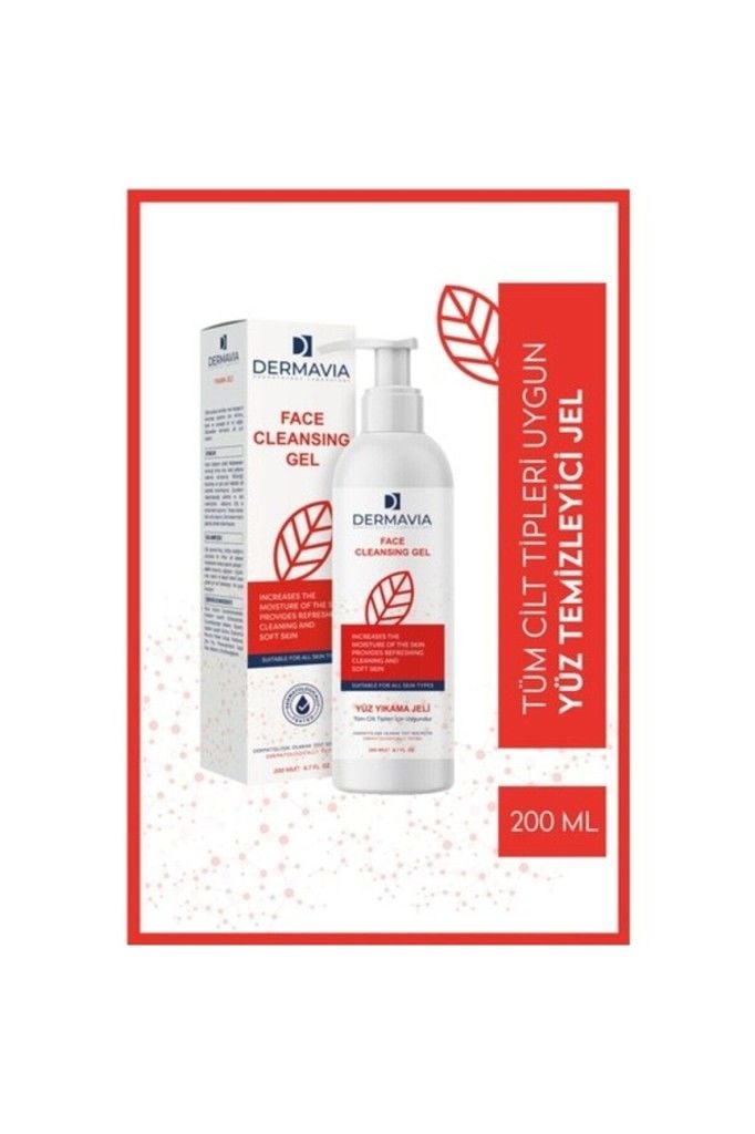 Dermavia Laktik Asit Yüz Yıkama Jeli 200 ML