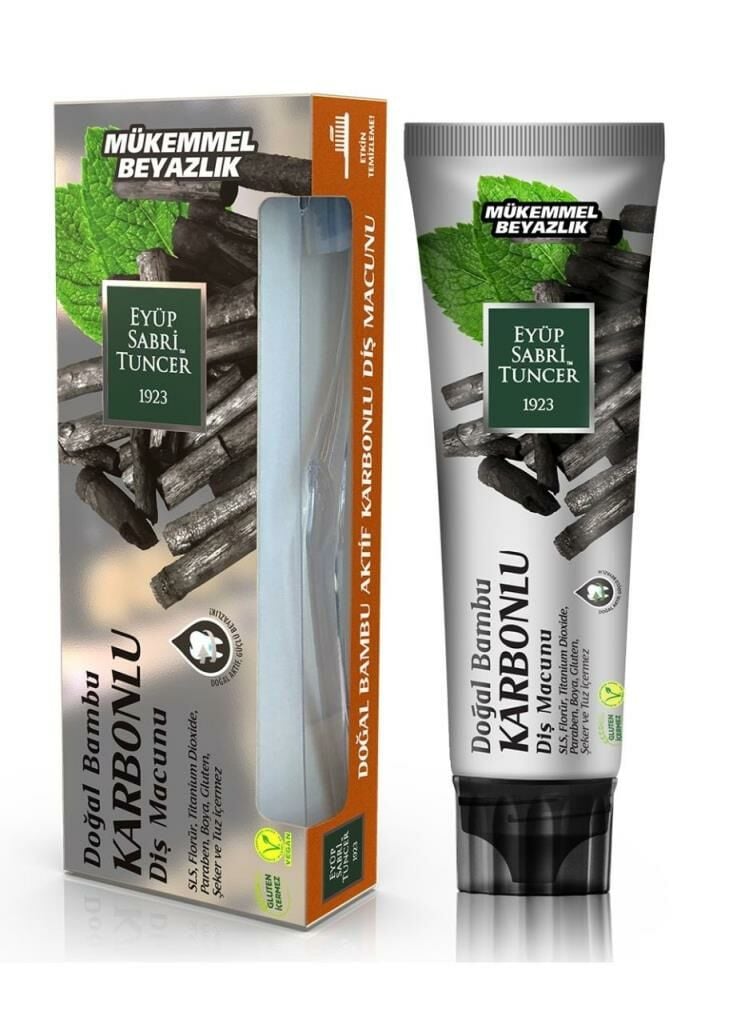 Eyüp Sabri Tuncer Doğal Bambu Karbonlu Diş Macunu 75 Ml