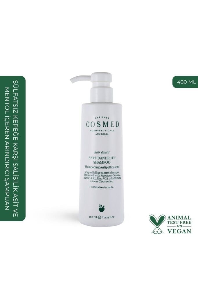 COSMED Hair Guard Anti-dandruff Shampoo 400 ML