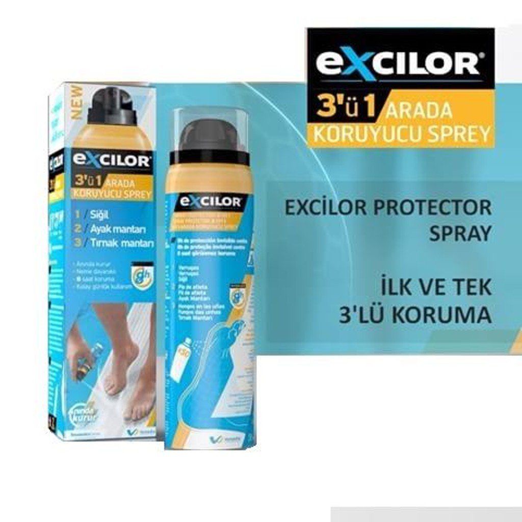 Excilor 3'ü 1 Arada Koruyucu Sprey 100 Ml