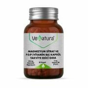 Venatura Magnezyum Sitrat Ve P-5-P(Vit B6) 90 Kapsül