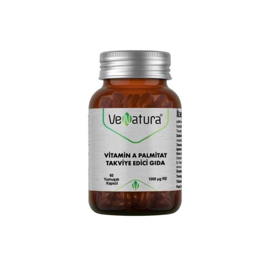 Venatura Vitamin A Palmitat 60 Yumuşak Kapsül
