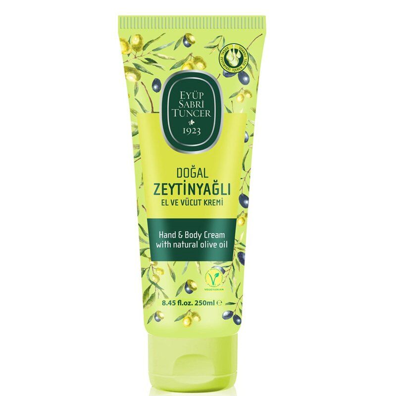 Eyüp Sabri Tuncer Doğal Zeytinyağlı El ve Vücut Kremi 250 ML
