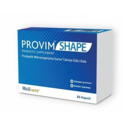 Wellcare Provim Shape Probiyotik 30 Kapsül