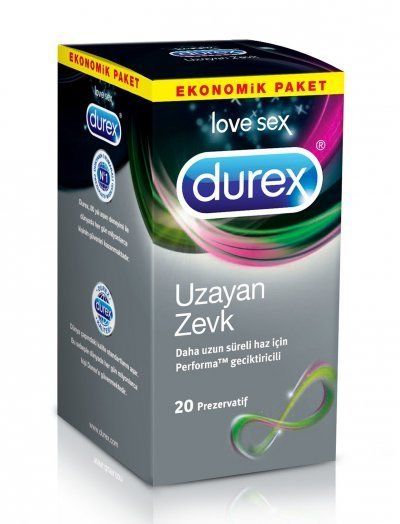 Durex Prezervatif Uzayan Zevk 20'Li