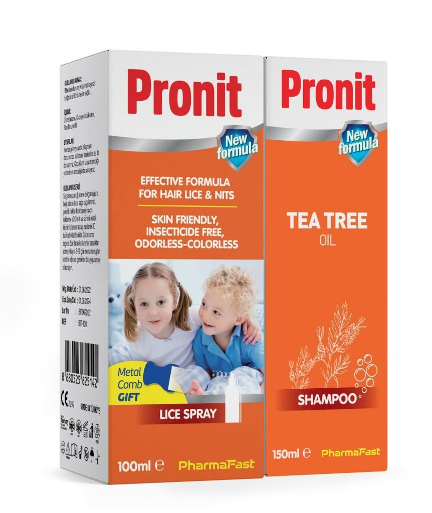 Pronit Bit Spreyi 100 ML + Bit Şampuanı 150 ML