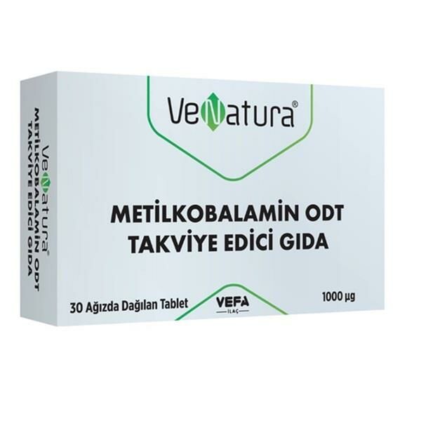 Venatura Metilkobalamin 1000 Mcg 30 Tablet