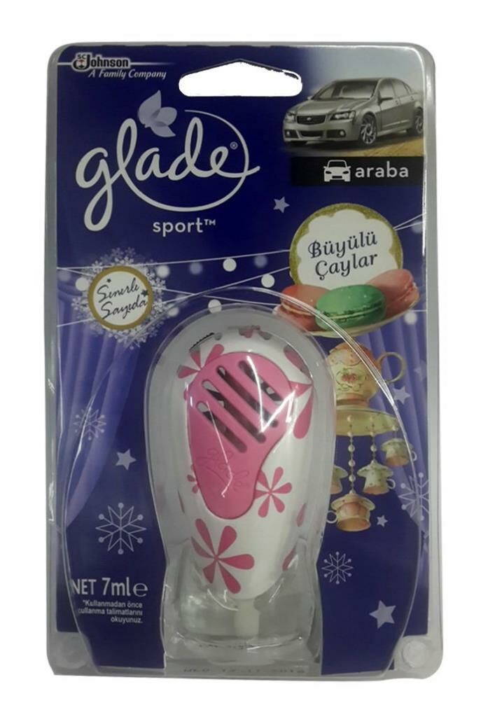 Glade Sport Büyülü Çaylar Araba Kokusu