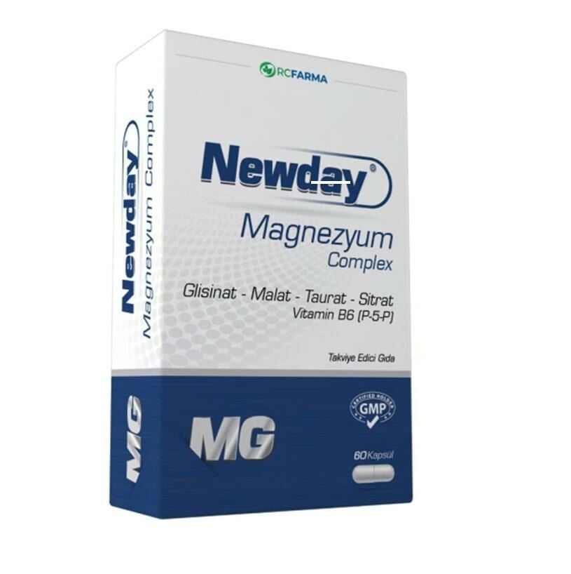 Newday Magnezyum Complex 60 Kapsül