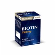 Nutraxin Biotin 2500 Mcg 50 Tablet