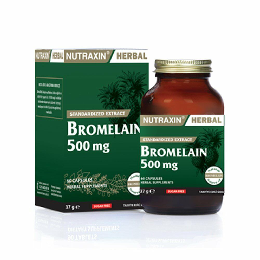 Nutraxin Bromelain 60 Kapsül