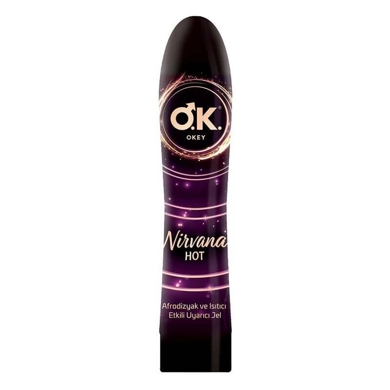 Okey Kayganlaştırıcı Jel Nirvana Hot 100 ML