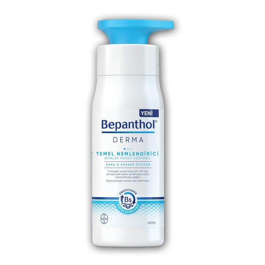 Bepanthol Derma Temel Nemlendirici Vücut Losyonu 400 ML