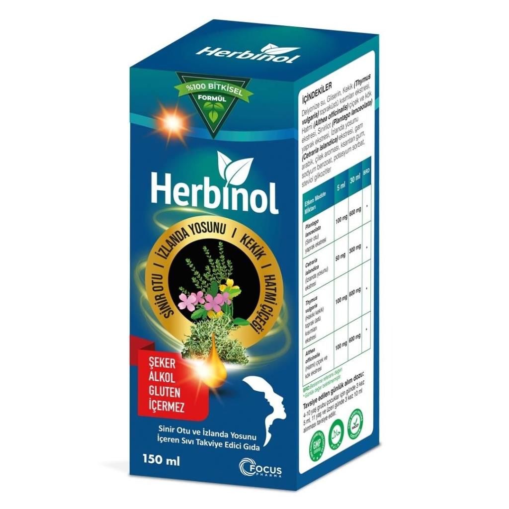 Herbinol Şurup 150 ML