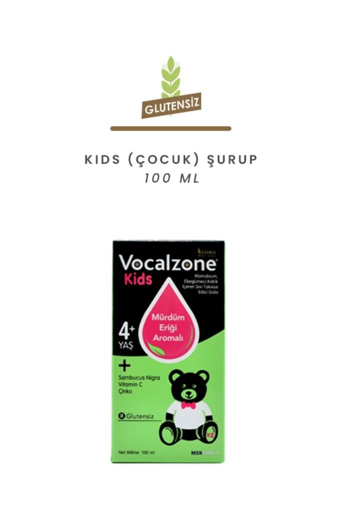 Vocalzone Kids Öksürük Şurup 100 ML