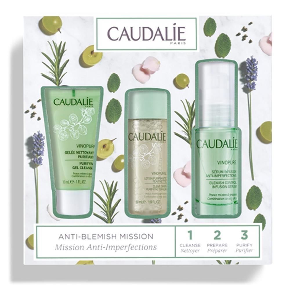 Caudalie Vinopure Serum Set - Caudalie Anti-Blemish 3'lü Set