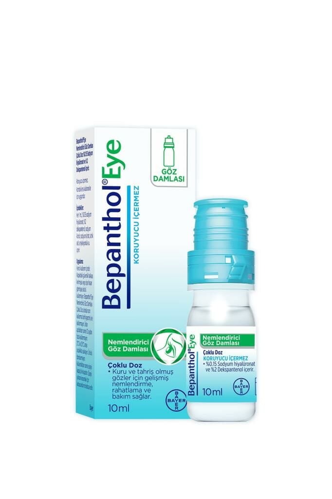 Bepanthol Eye Nemlendirici Göz Damlası Çoklu Doz 10 ML