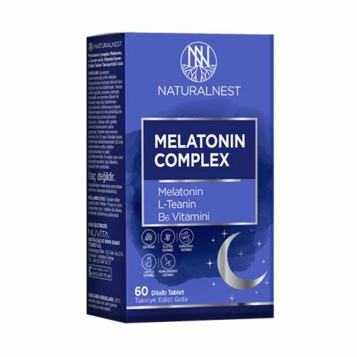 Naturalnest Melatonin Complex 60 Dilaltı Tablet