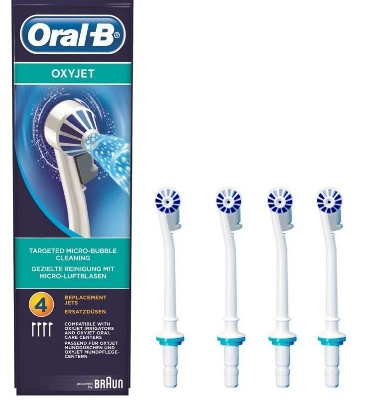 Oral-B Oxyjet Ağız Duşu Yedek Başlığı 4 Adet