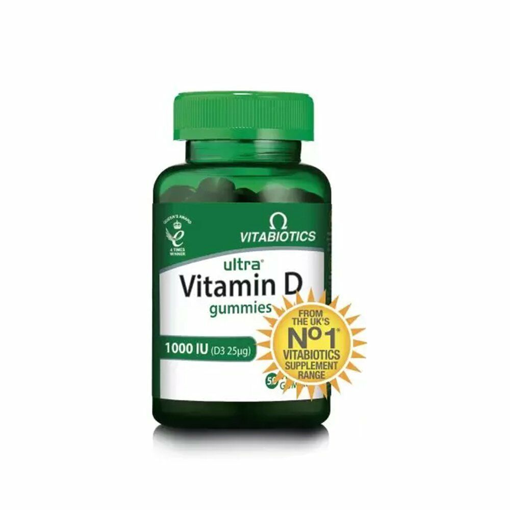 Ultra Vitamin D Gummies 1000 IU 50 Adet