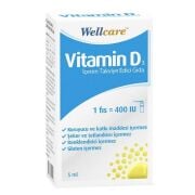 Wellcare Vitamin D3 Sprey 400 IU 5 ML