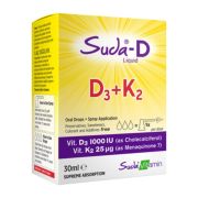 Suda Vitamin D3 K2 Likid Vitamin 30 ML