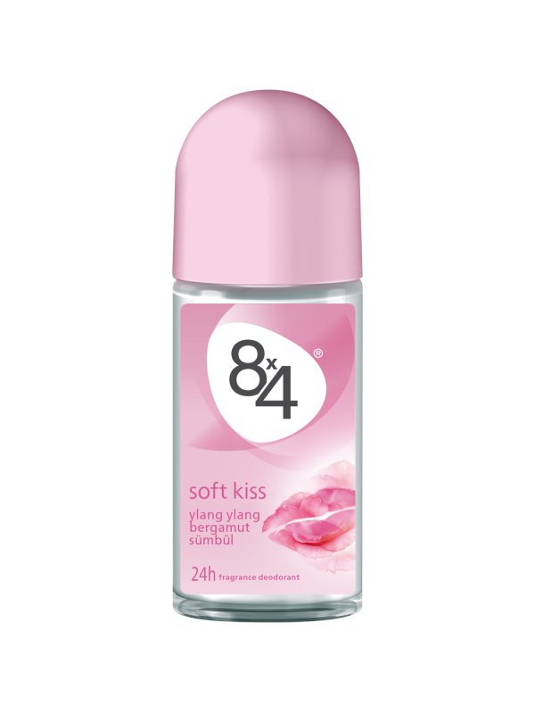 8X4 Roll-On Soft Kıss 50 Ml