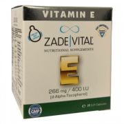 Zade Vital E Vitamini 25 Yumuşak Kapsül