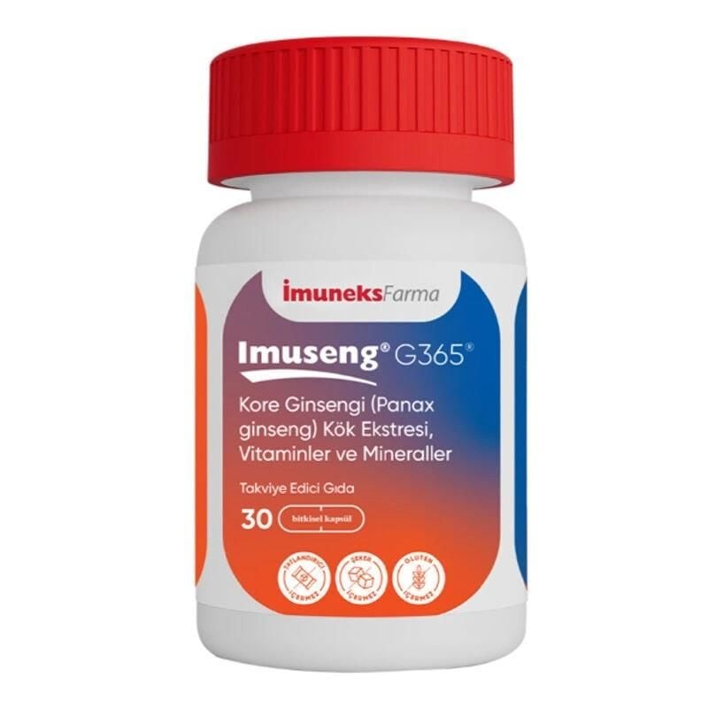 İmuseng G365 Multivitamin 30 Kapsül