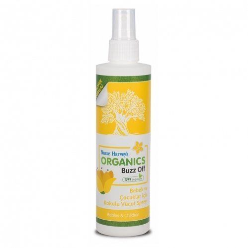 Nurse Harvey's Organics Buzz Off Bebek ve Çocuklar İçin Sprey 175 Ml (Doğal Sivrisinek Kovucu)