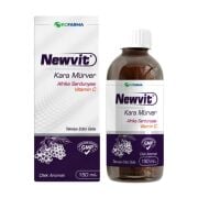 Newvit Kara Mürver & Afrika Sardunyası İçeren Takviye Edici Gıda 150 ML