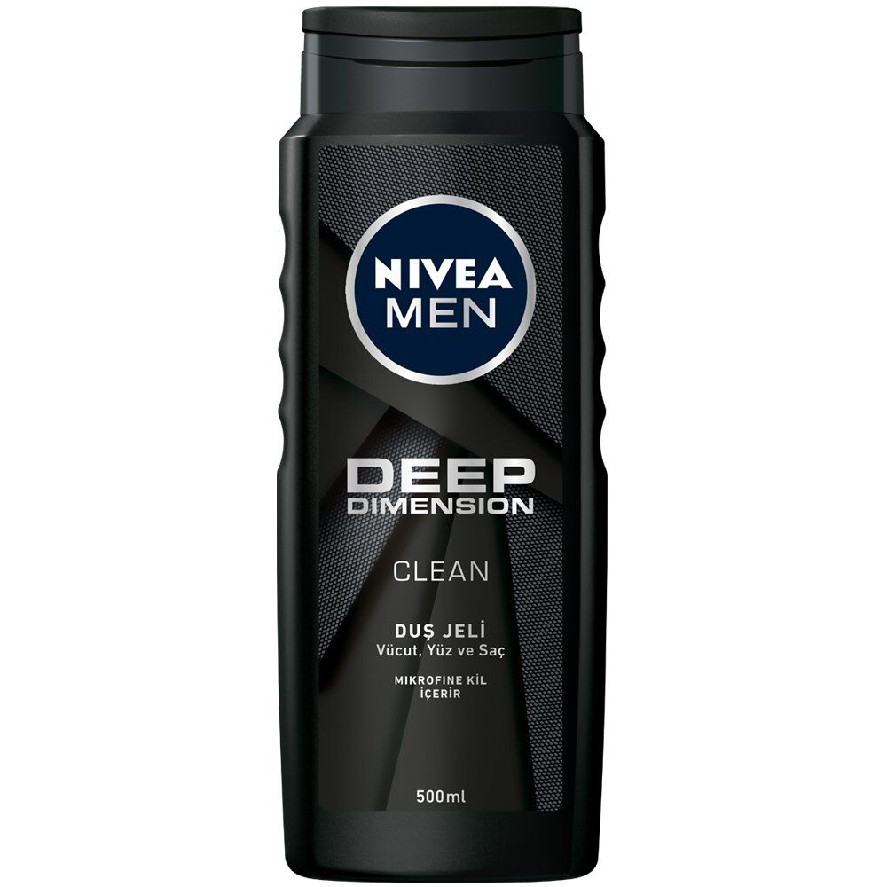 Nivea Men Deep Dimension Duş Jeli 500 Ml