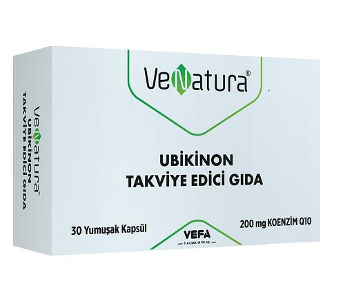 Venatura Ubikinon Koenzim Q10 30 Kapsül