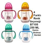 Babytime Damla Akıtmaz Kulplu Bardak 150 ML Bt106 - Yeşil