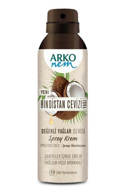 Arko Nem Hindistan Cevizi Yağı Sprey Krem 150ml