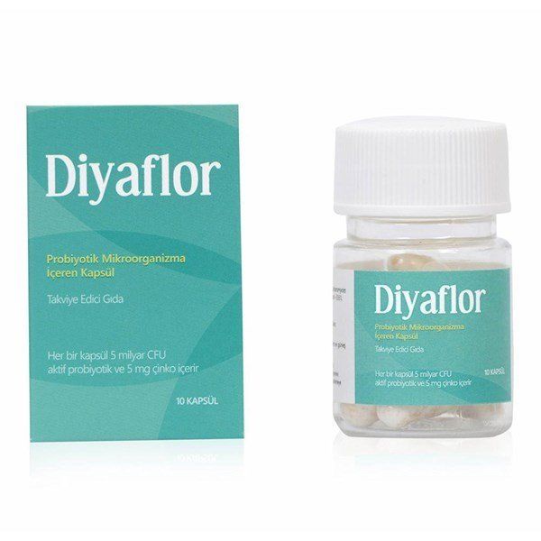 Diyaflor Probiyotik 10 Kapsül