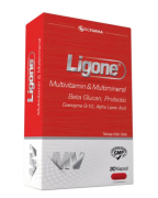Ligone Beta Glucan Probiotic Coenzyme Q-10 Multivitamin 30 Tablet