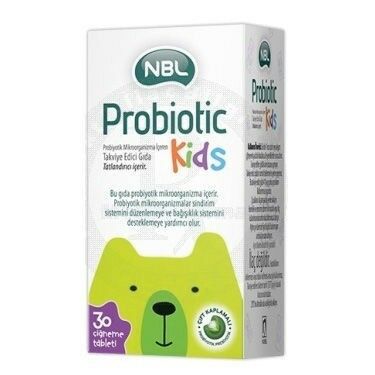 Nbl Probiotic Kids Probiyotik 30 Tablet