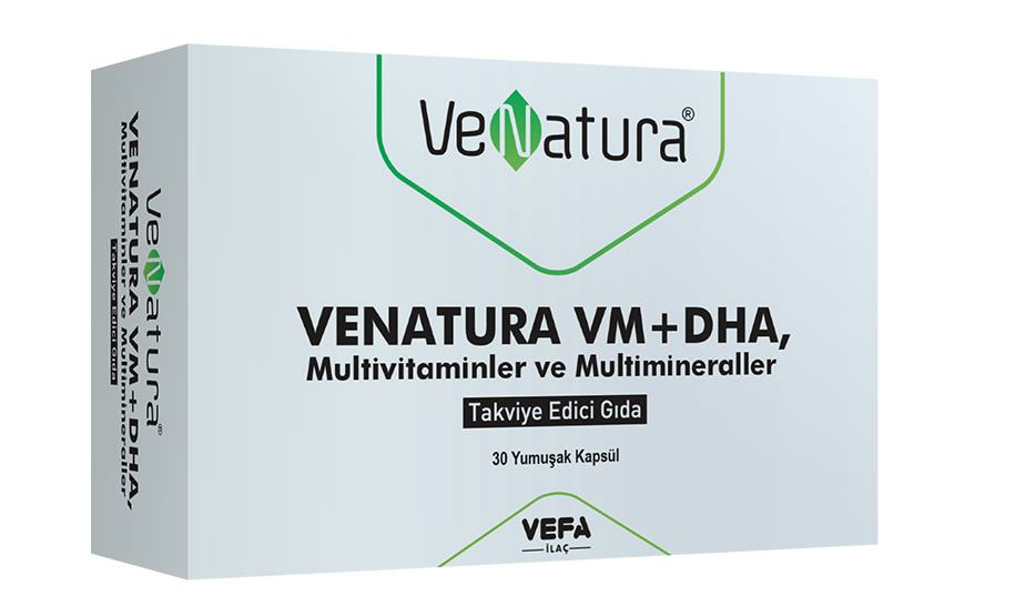 Venatura VM+DHA 30 Yumuşak Kapsül