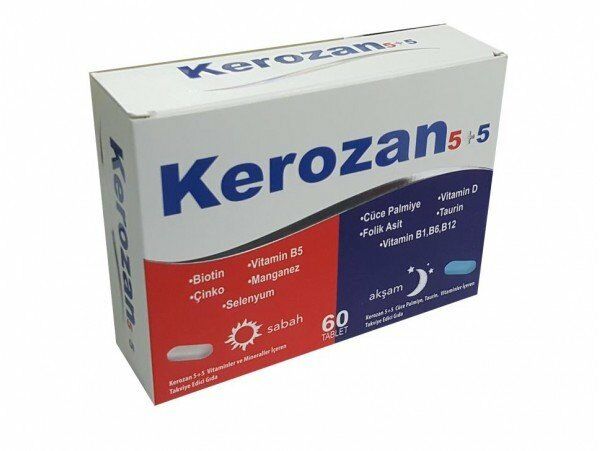 Kerozan 5+5 Takviye Edici Gıda 60 Tablet