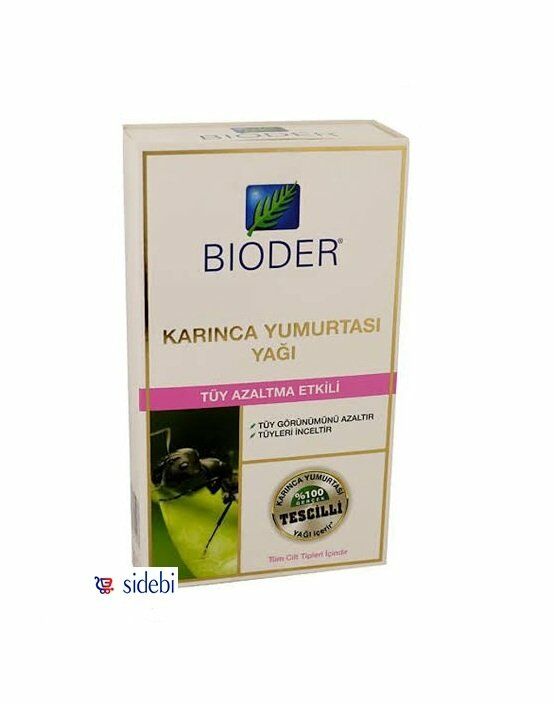 Bioder Tüy Azaltıcı Karınca Yumurtası Yağı 30 Ml