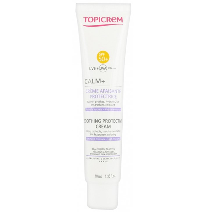 Topicrem Calm Soothing Protective Cream Spf 50+ 40 Ml