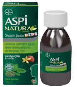 Aspi Natura Kids Şurup Vanilya Çilek Aromalı 120 ML