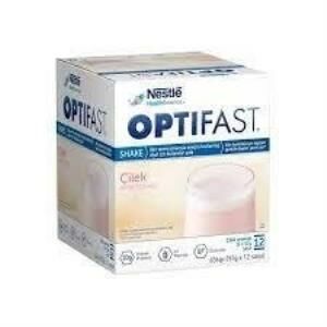 Nestle Optifast Milk Shake Çilek Aromalı 53 Gr x 12 Saşe