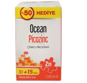Ocean Picozinc Çinko Pikolinat 30+15 Tablet