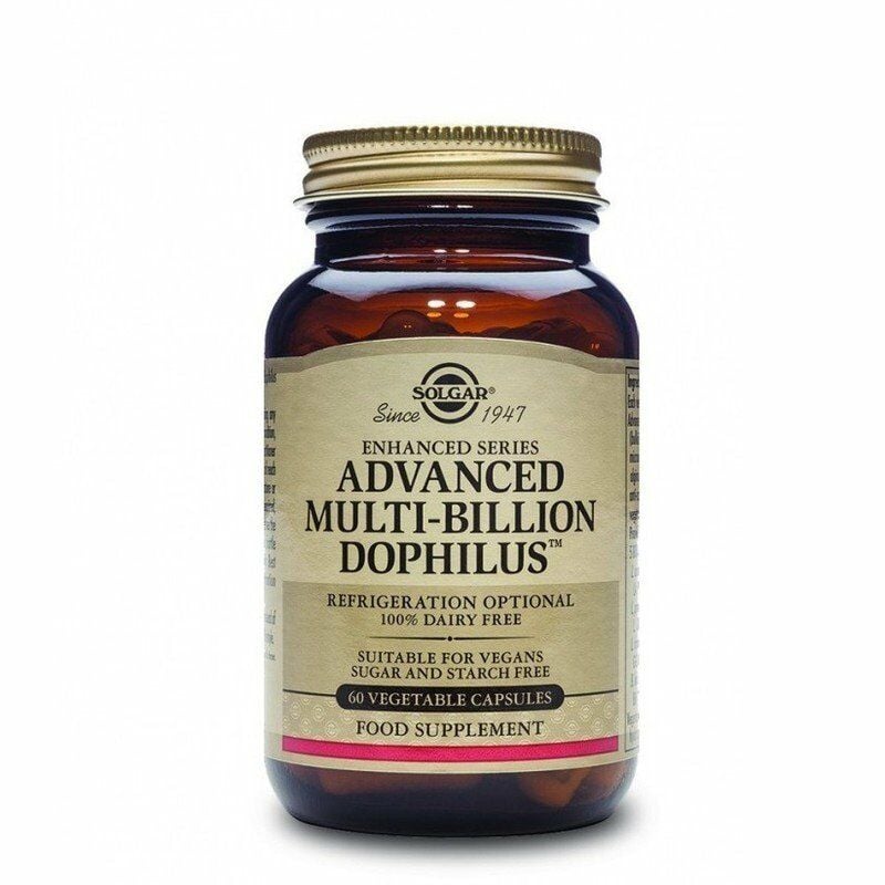 Solgar Advanced Multi-Billion Dophilus 60 Kapsül