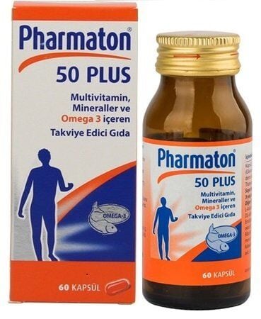 Pharmaton 50 Plus 60 Kapsül